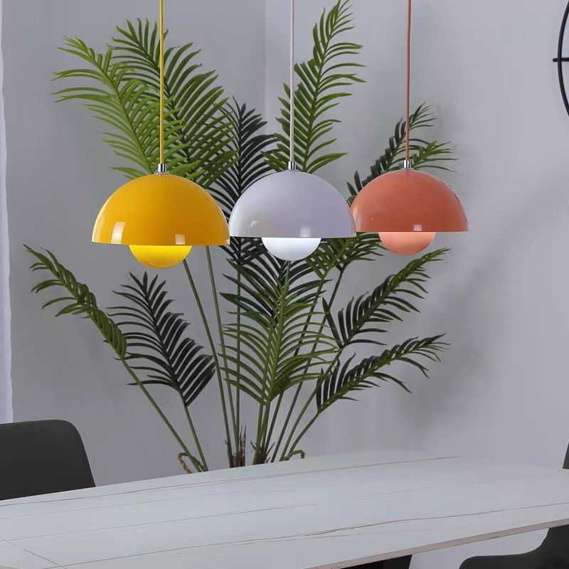 Pendant Light Aluminium E27 Adjustable Cable Dining Table Kitchen Island Scandinavian Hanging Ceiling Lamp LED Compatible | Thomler
