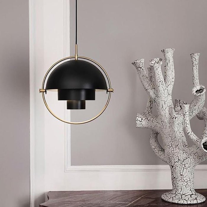 Pendant Light Metal Steel E27 Black Brass Dining Room Scandinavian Ceiling Lamp | Thomler