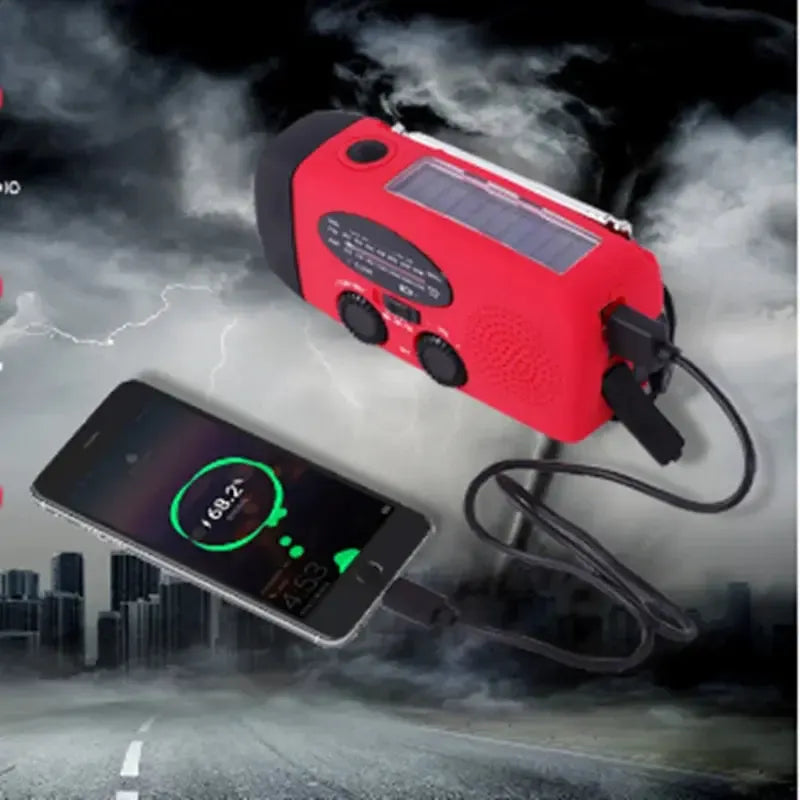 SOSGuard - Noodradio & Multifunctionele Tool op Zonne-Energie