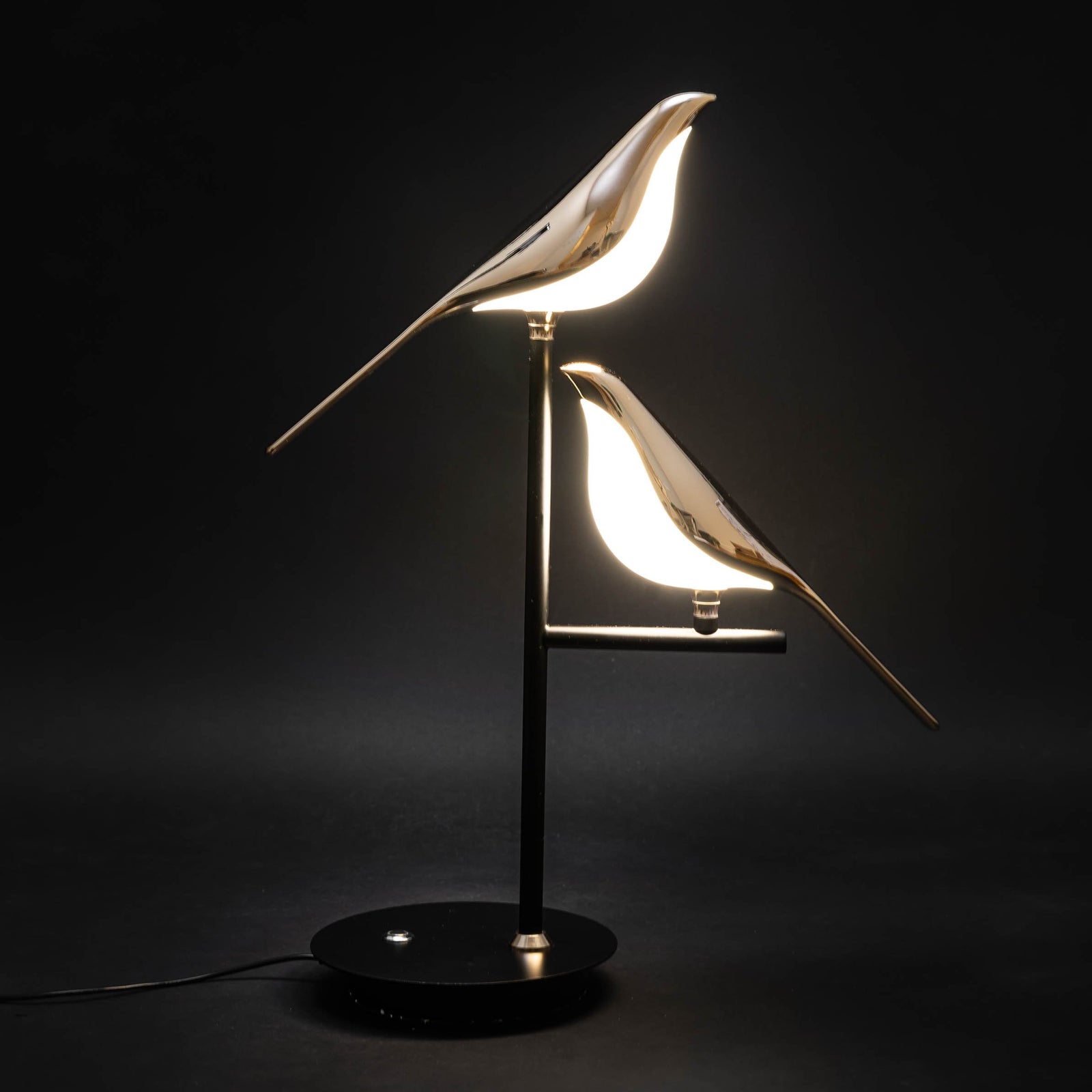 Metal Bird Wall Sconce LED Fixture Gold Decorative Light for Living Room Bedroom Hallway Modern Home Accent Lighting | Thomler