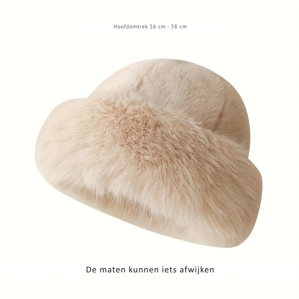 Faux Fur-Lined Knit Winter Beanie with Cozy Ear Flaps for Cold Weather | Thomler