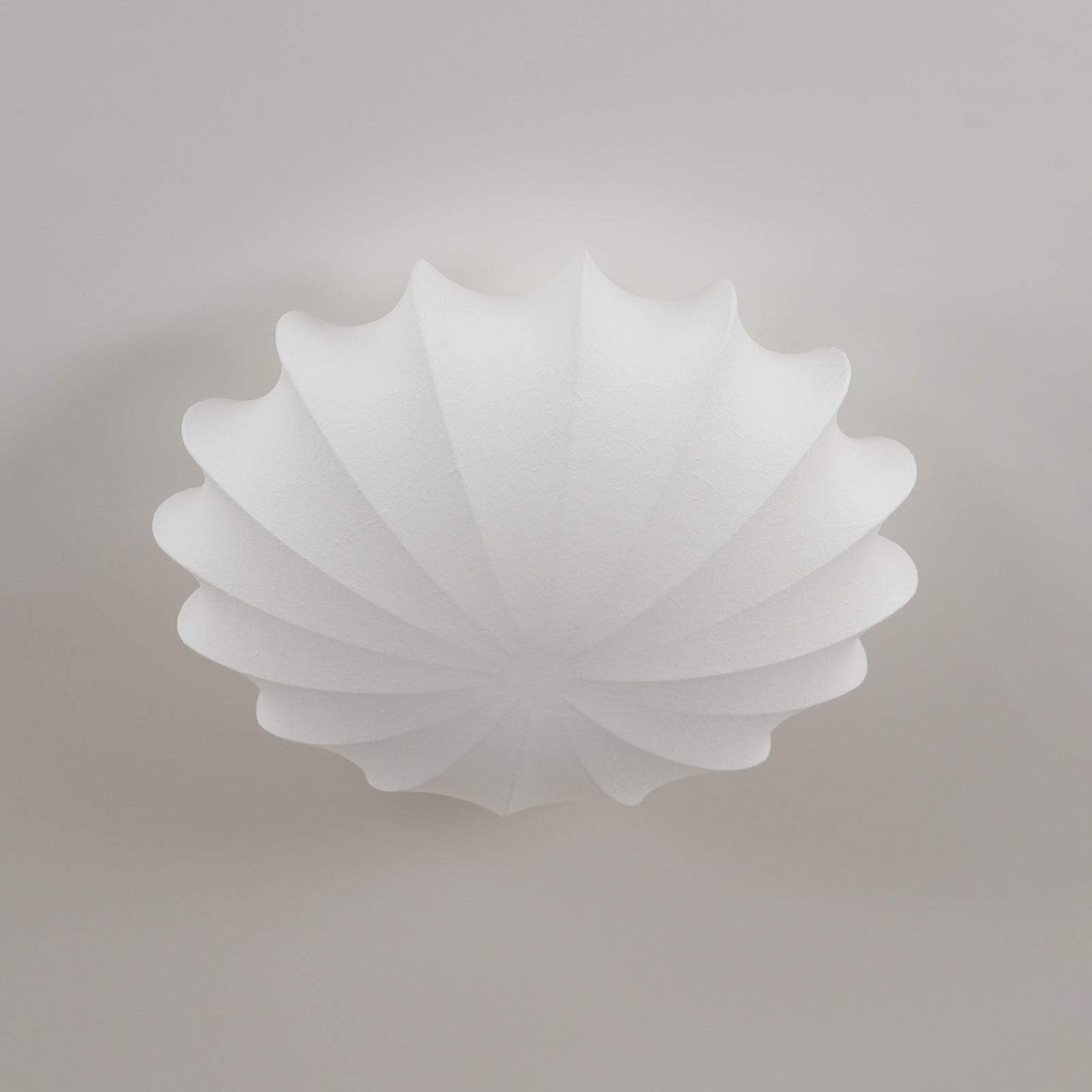 Ceiling Light Metal Silk 15.7 in White Indoor Living Room Bedroom Wall Mount Fixture Modern Decorative Lighting | Thomler
