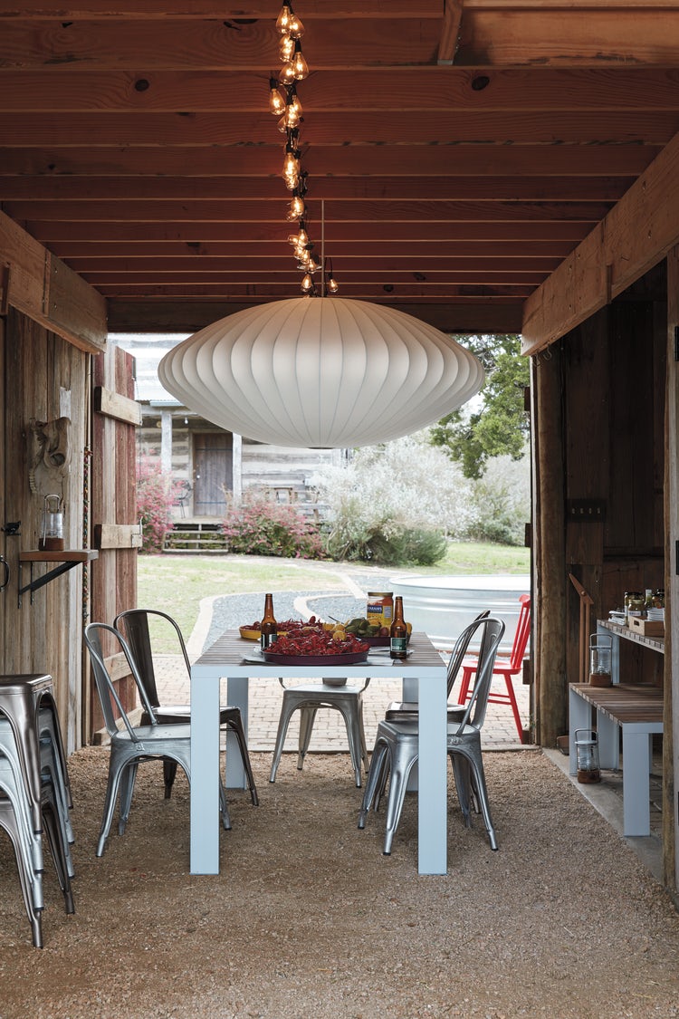 Bubble Silk Pendant Light 19.7 in White Ceiling Dining Room Modern Hanging Lamp | Thomler