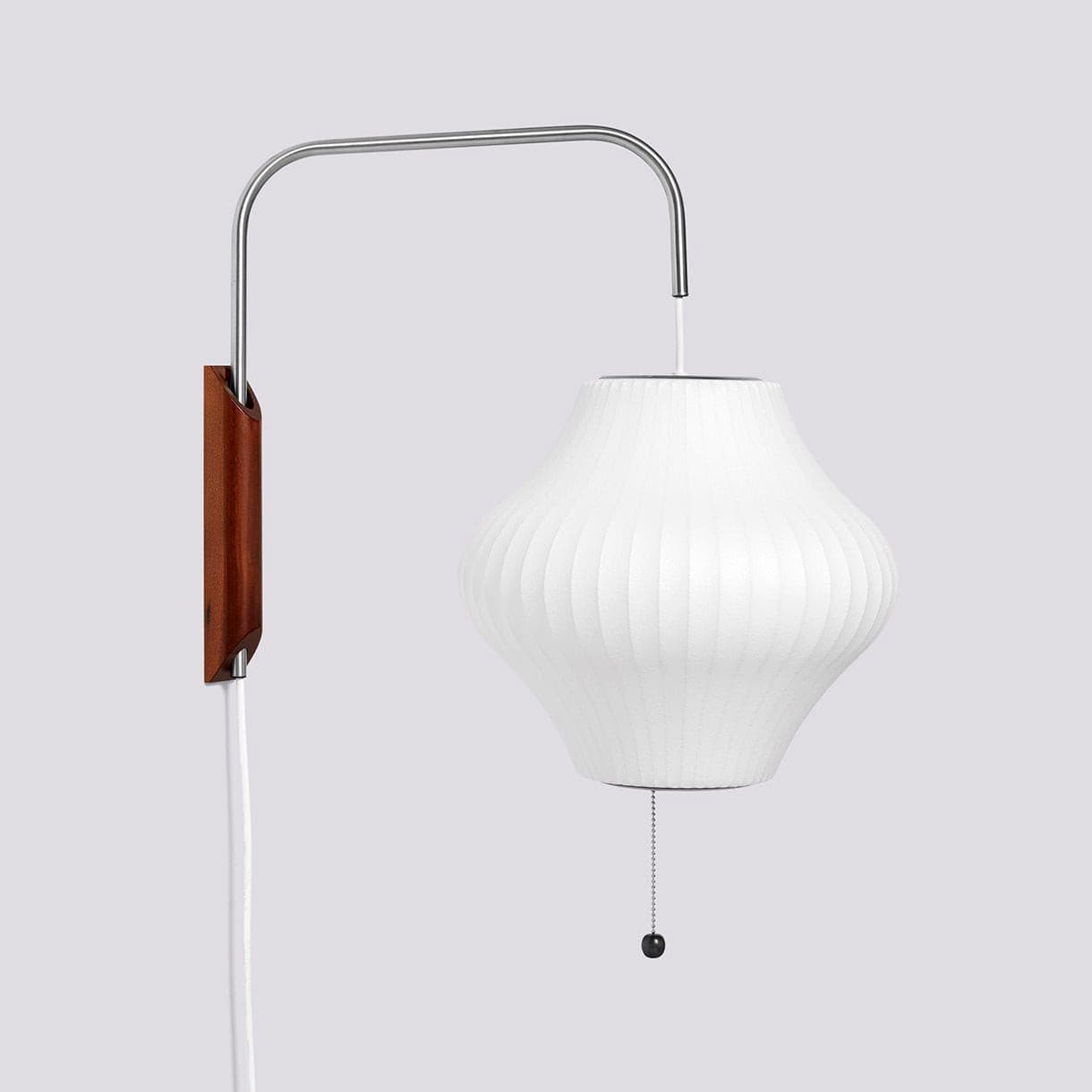 Wall Lamp Polymer Steel 11 in x 15.8 in Walnut Indoor Reading Bedroom Accent Lighting | Thomler