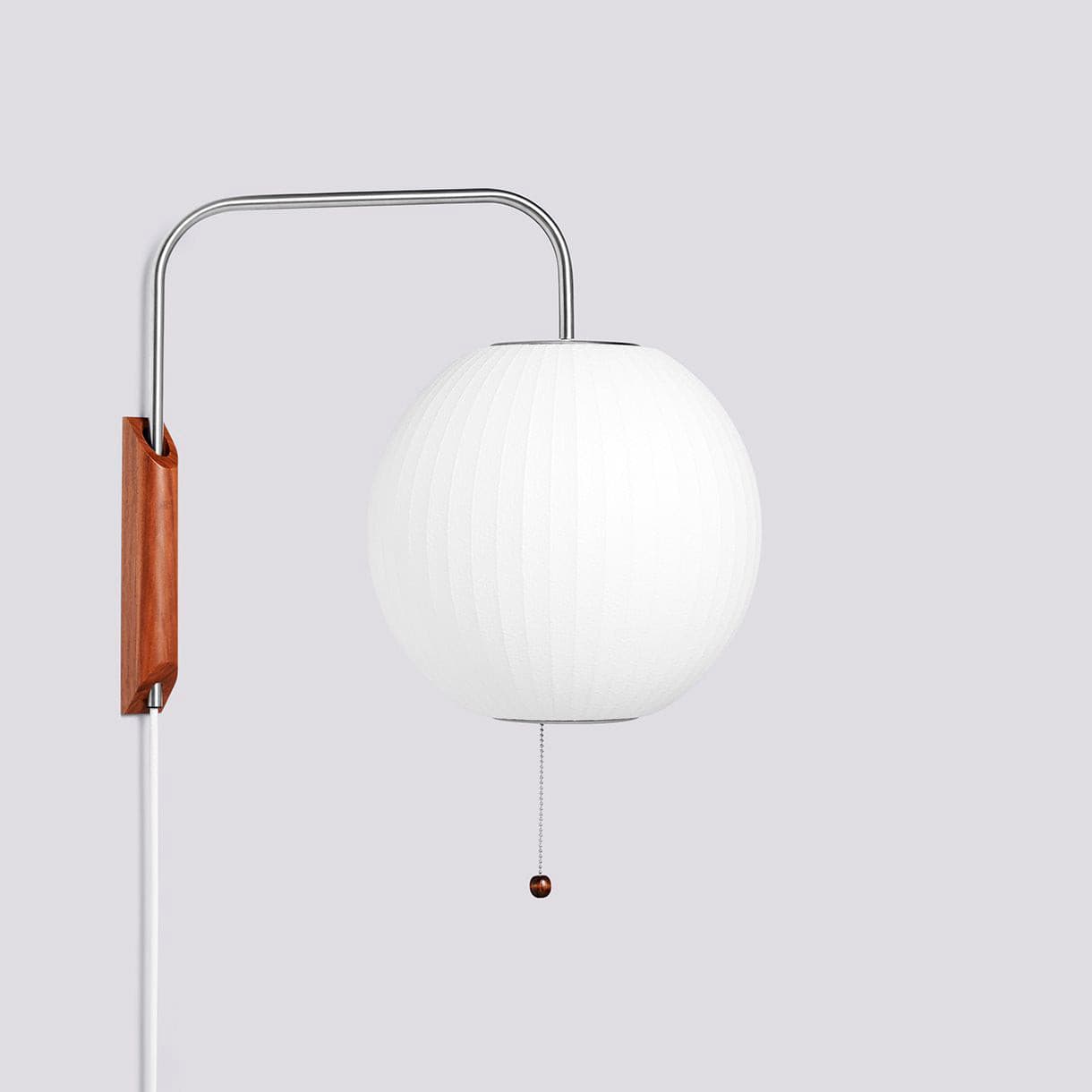 Wall Lamp Polymer Steel 11 in x 15.8 in Walnut Indoor Reading Bedroom Accent Lighting | Thomler