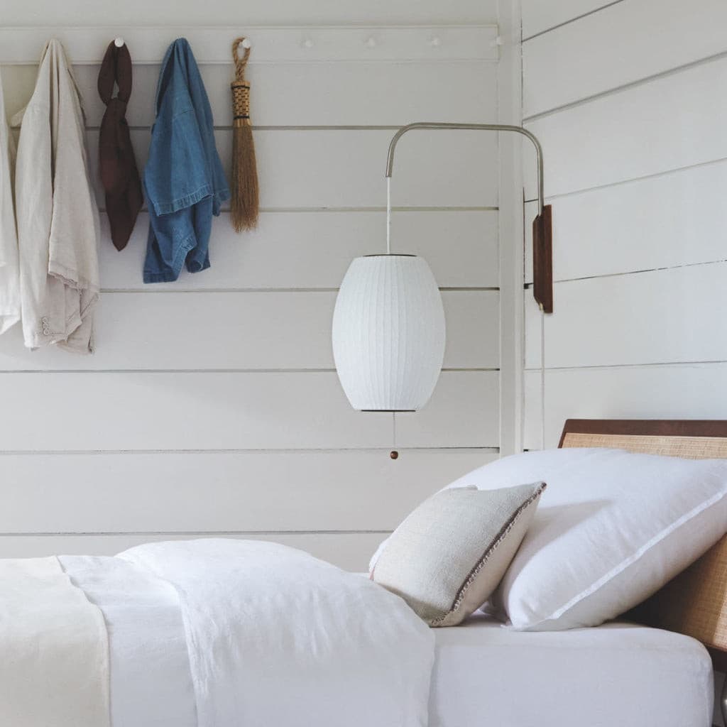 Wall Lamp Polymer Steel 11 in x 15.8 in Walnut Indoor Reading Bedroom Accent Lighting | Thomler
