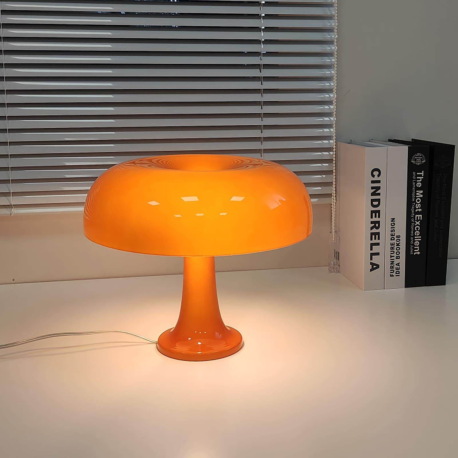 Table Lamp Metal 12.6 in Warm White Indoor Desk Reading Light Modern Minimalist Design | Thomler