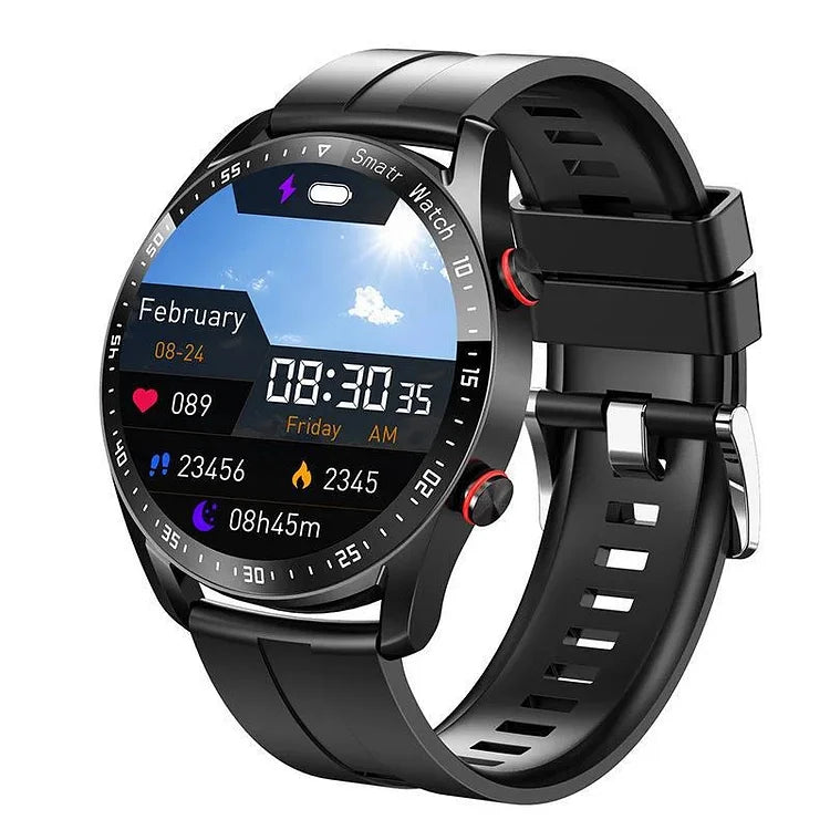 Fitness Smartwatch with Bluetooth Calling & Heart Rate Monitor – Health Tracker with Blood Pressure & SpO2 Sensor | Thomler