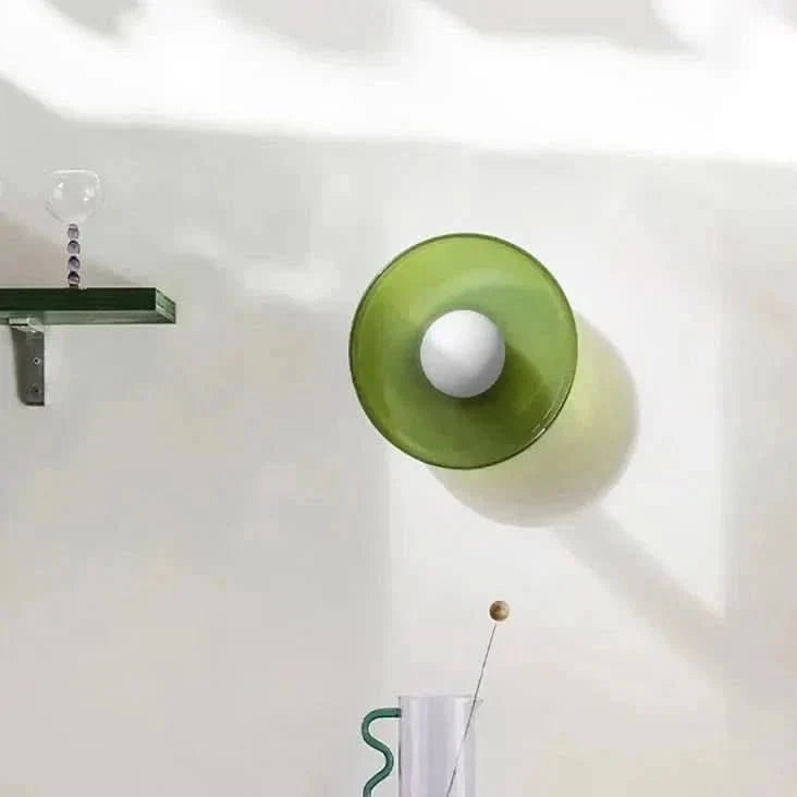 Ceiling Light Glass Shade 12 in Modern Kitchen Living Room Bedroom LED Fixture | Thomler
