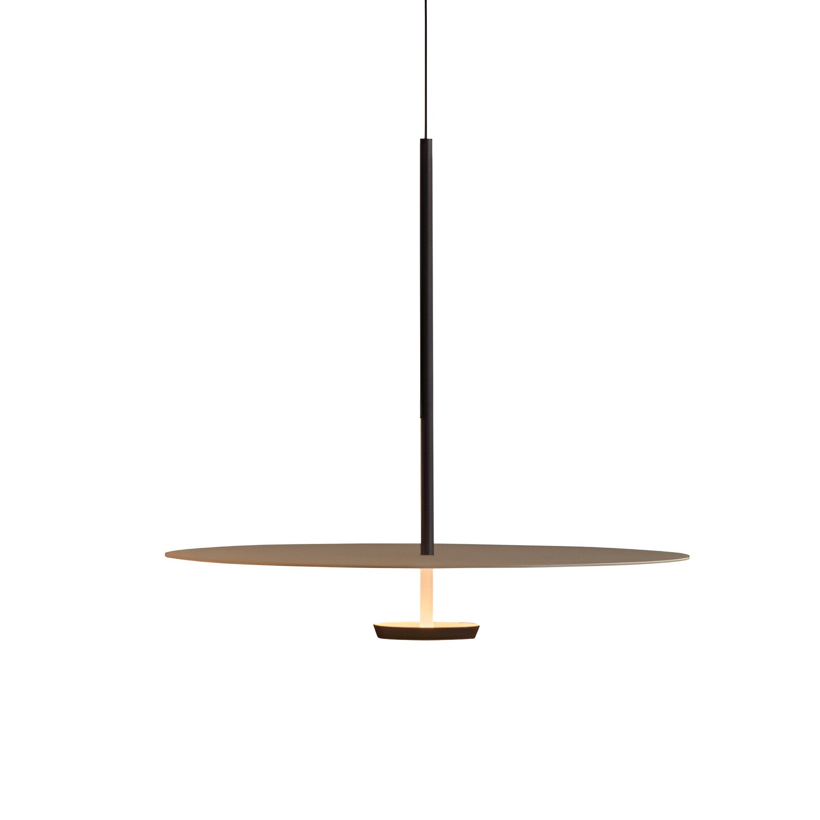Pendant Light Iron Acrylic LED 59.1 in Adjustable Hanging Dining Room Kitchen Island Modern Ceiling Lamp | Thomler