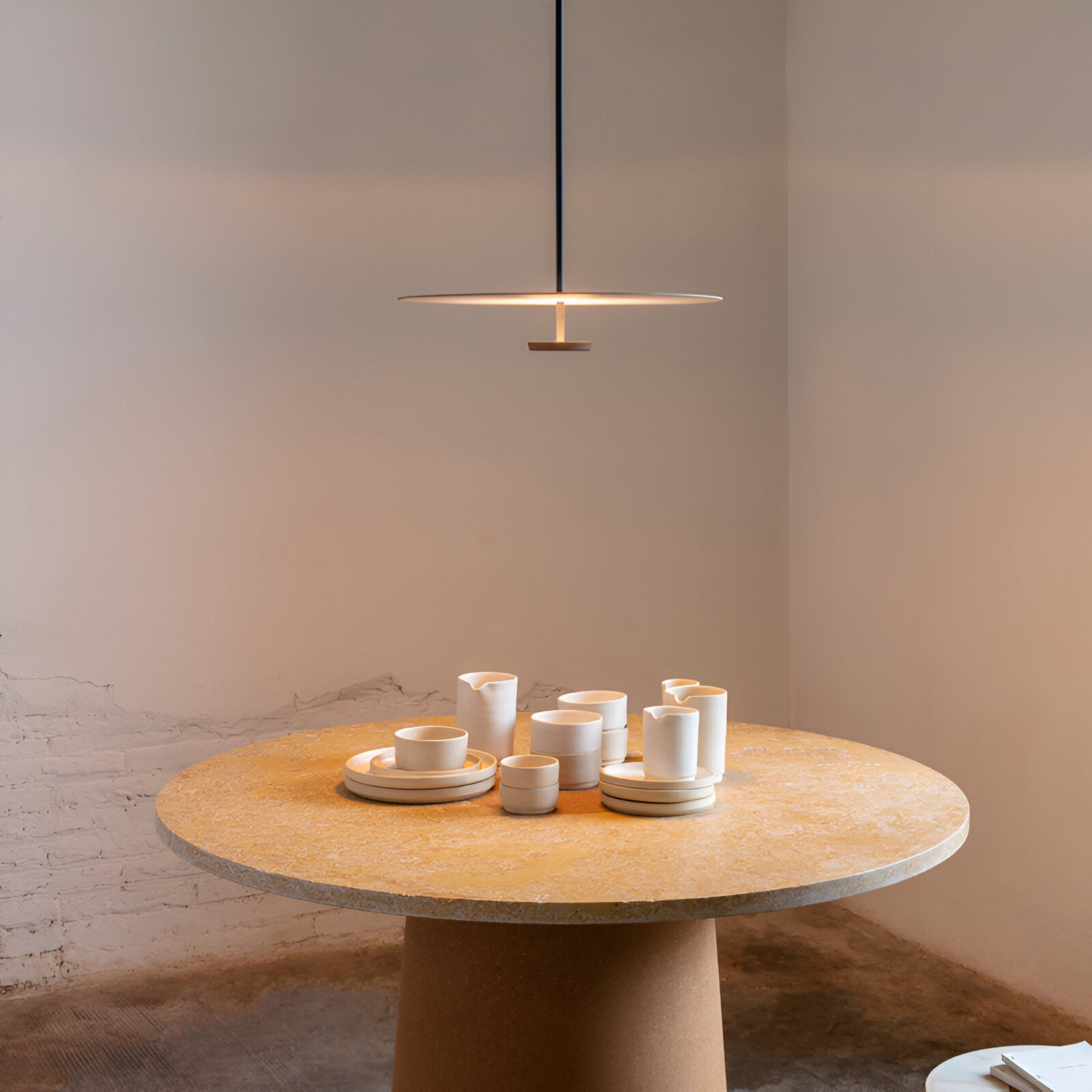 Pendant Light Iron Acrylic LED 59.1 in Adjustable Hanging Dining Room Kitchen Island Modern Ceiling Lamp | Thomler