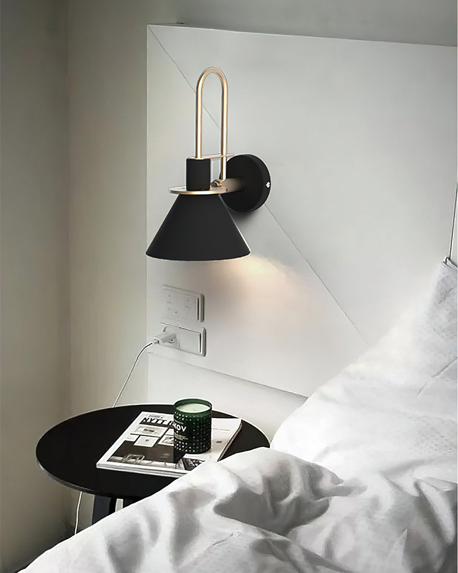 Industrial Iron Sconce Light for Hallways Kitchens & Entryways – Modern Matte Side Lighting for Residential and Commercial Use | Thomler