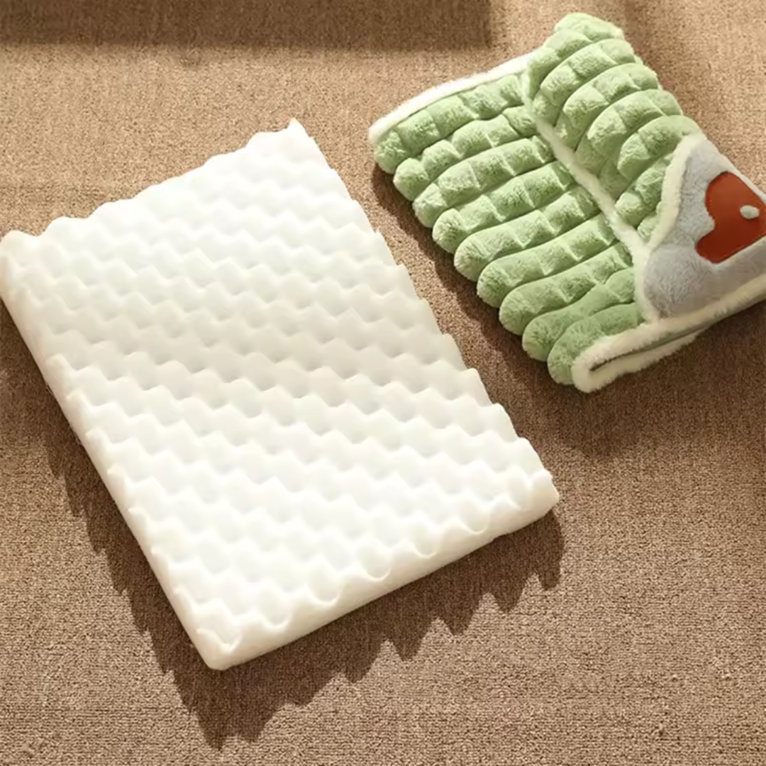 Quilted Orthopedic Dog & Cat Bed with Removable Washable Cover – Memory Foam Support for Joint Relief | Thomler