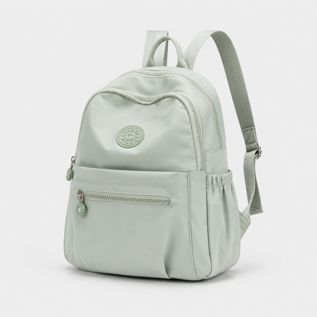 Compact Nylon Daypack with Anti-Theft Zippers – 11L Travel-Ready Mini Backpack for Commuting, School & Daily Errands | Thomler