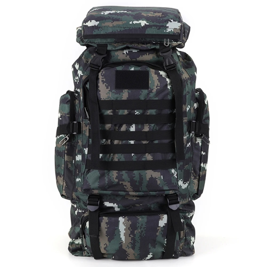 80L Hiking Backpack with MOLLE Webbing – Heavy-Duty 600D Oxford Pack for Multi-Day Treks & Camping Trips | Thomler
