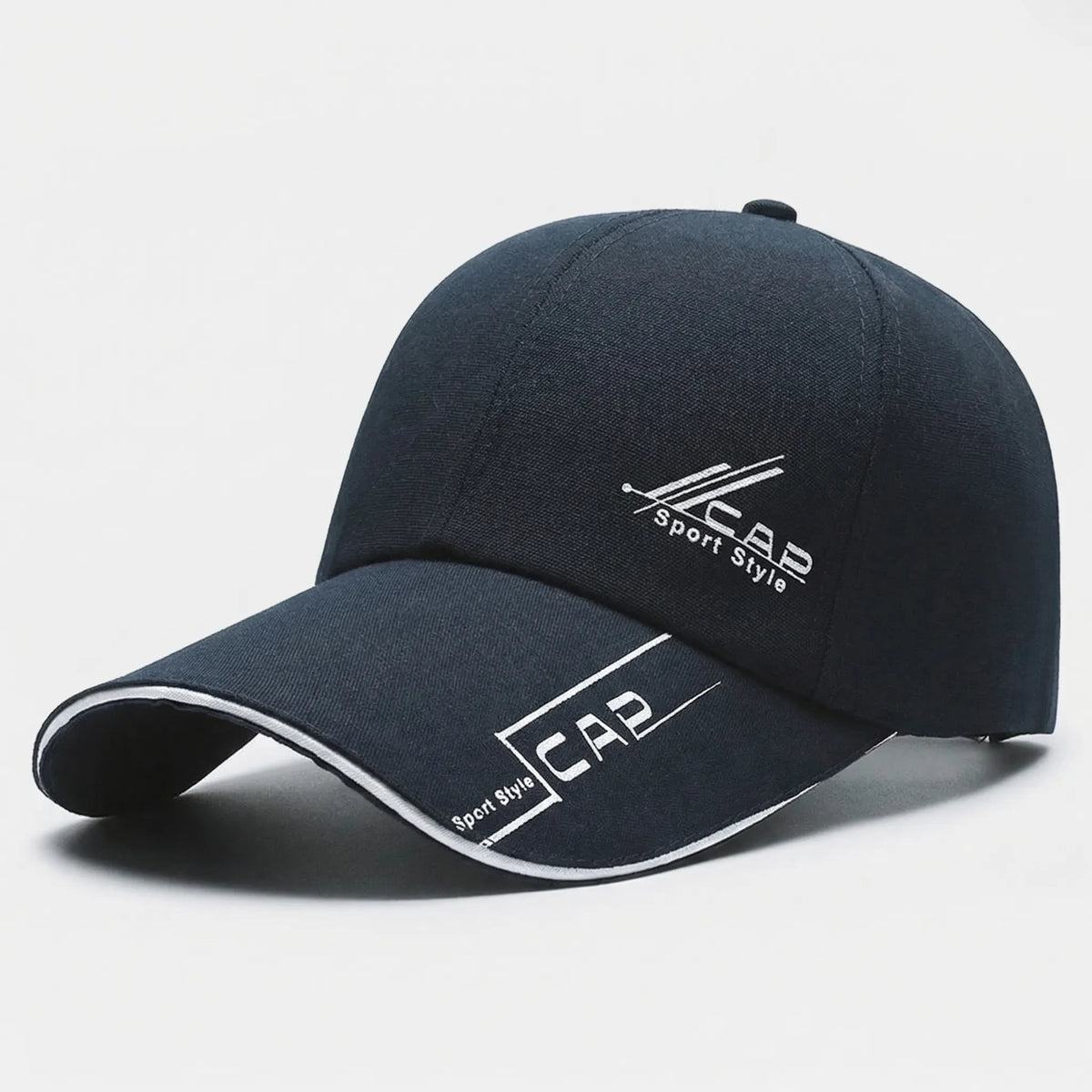 Extended Brim Baseball Hat for Sun Protection – Adjustable Fit Sports Cap for Outdoor Activities | Thomler