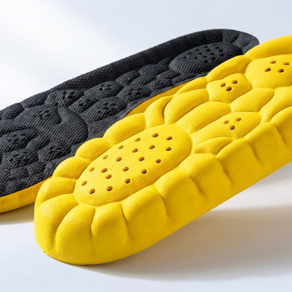Shock-Absorbing Athletic Insoles with Contoured Arch Support for Running & Daily Wear | Thomler