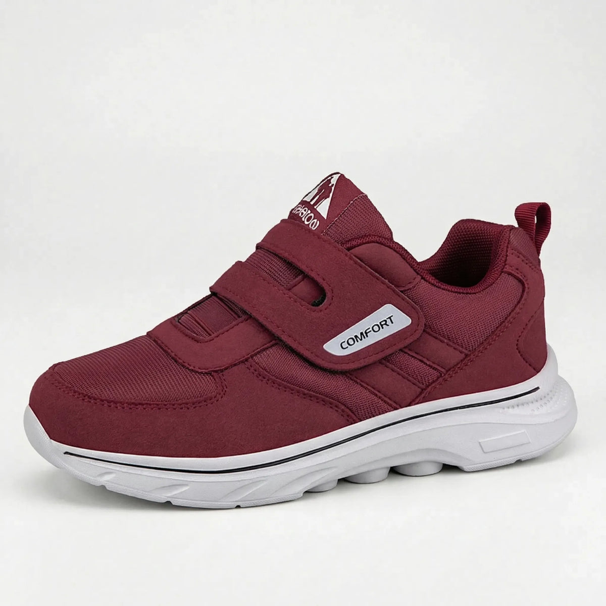 Adjustable Wide-Fit Walking Shoes for Swollen Feet – Hook-and-Loop Closure, Extra Roomy Toe Box & Cushioned Sole for All-Day Comfort | Thomler