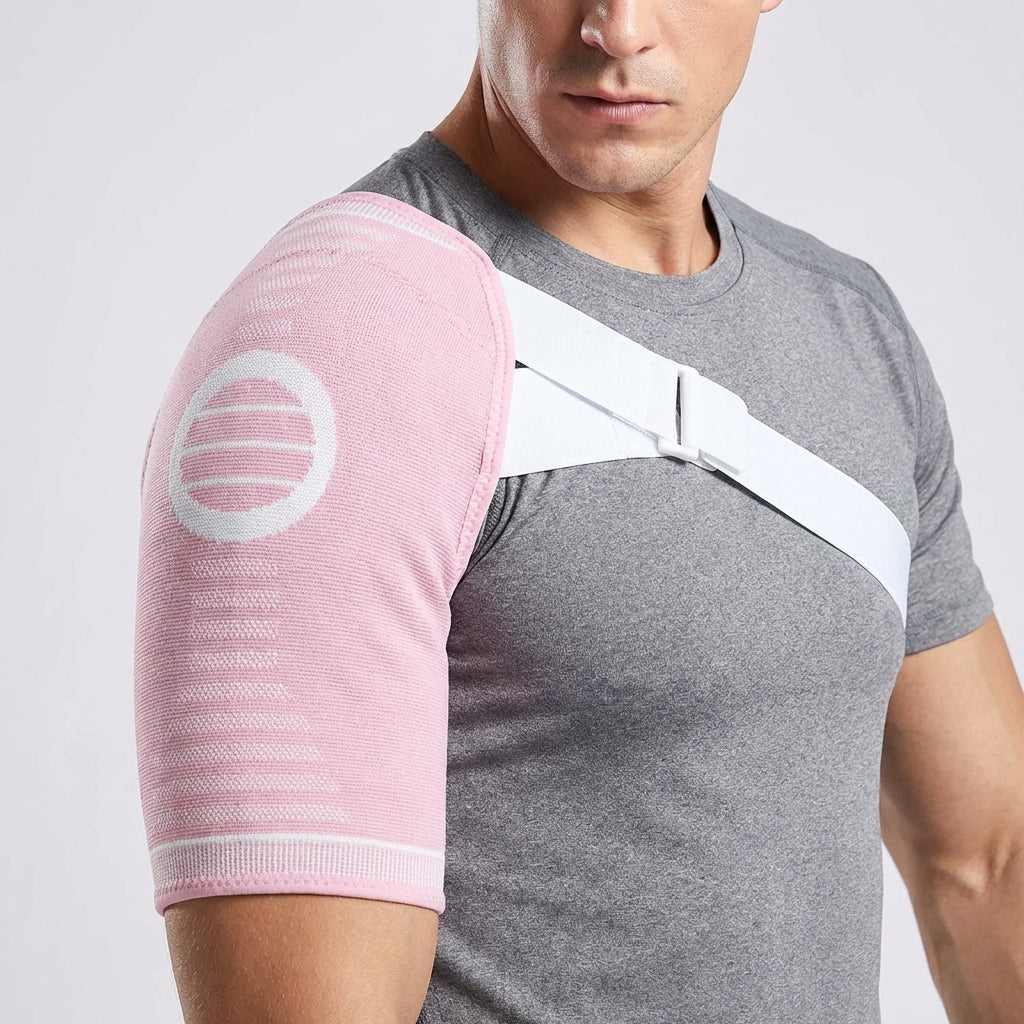 Rotator Cuff Brace with Adjustable Compression Straps for Shoulder Pain Relief & Joint Stability | Thomler