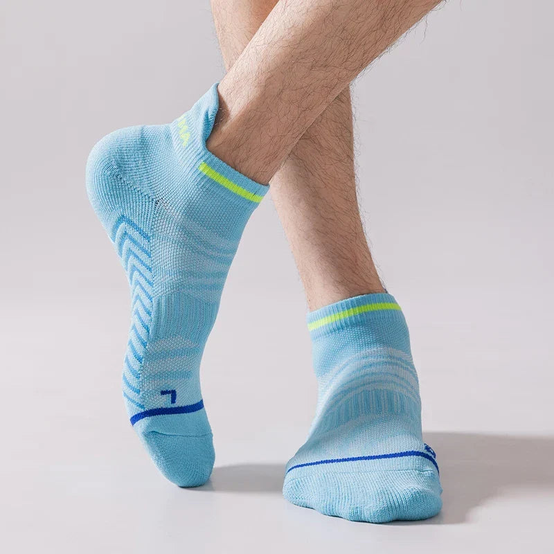 Cushioned Quarter Ankle Athletic Socks with Arch Support & Reinforced Heel for Running, Training & Sports | Thomler