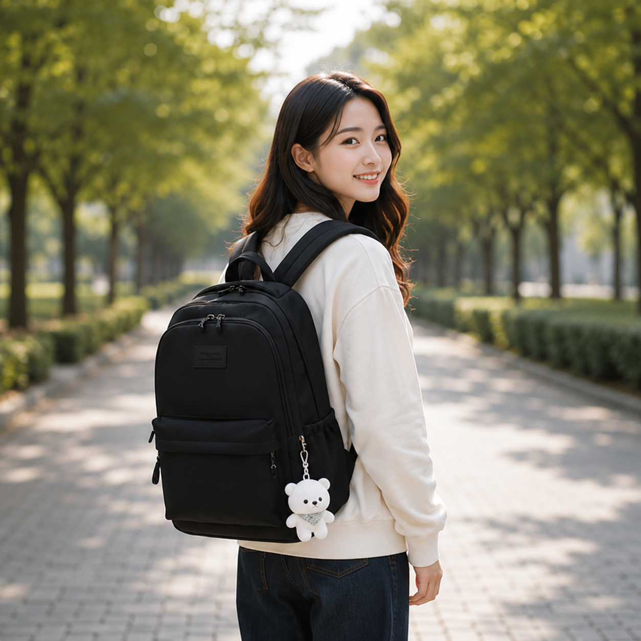 Everyday Backpack with Padded Laptop Compartment & Multiple Pockets for School, Work & Travel | Thomler