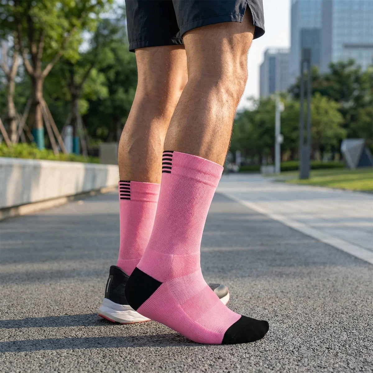 Quick-Drying Crew Athletic Socks for Running, Cycling & Training | Thomler