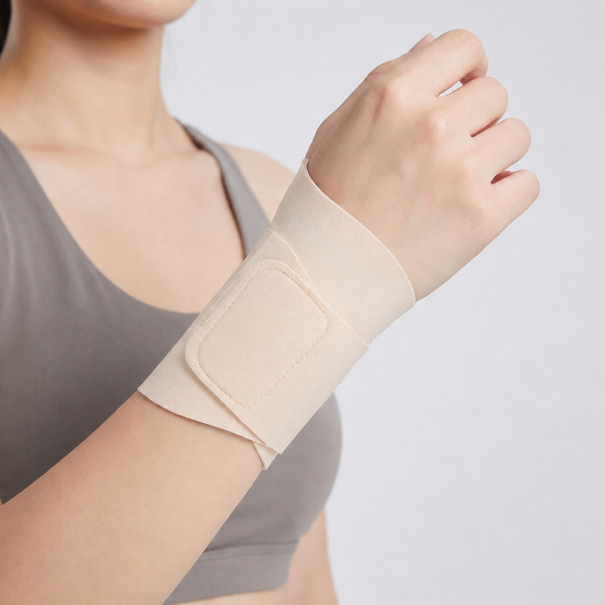 Adjustable Wrist Brace for Tendon Support – Slim Compression Wrap for Pain Relief & Daily Protection | Thomler