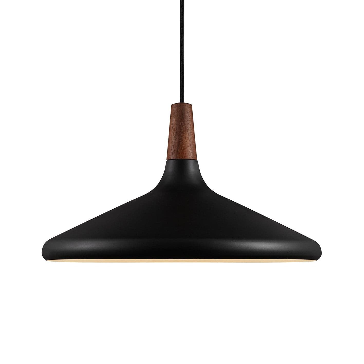 Pendant Light Iron Wood 10.6 in Adjustable Indoor Ceiling Lamp White Black Silver Rose Gold Grey Modern Dining Room Kitchen Island Lighting | Thomler