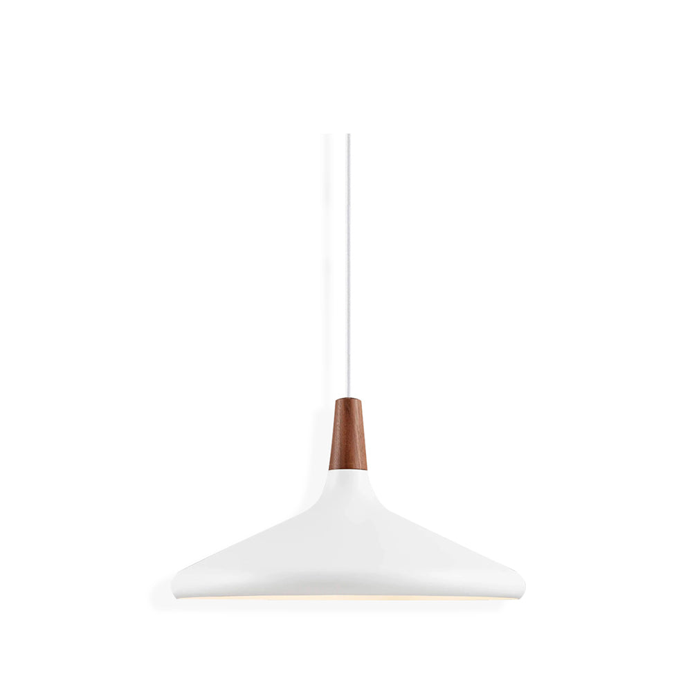 Pendant Light Iron Wood 10.6 in Adjustable Indoor Ceiling Lamp White Black Silver Rose Gold Grey Modern Dining Room Kitchen Island Lighting | Thomler