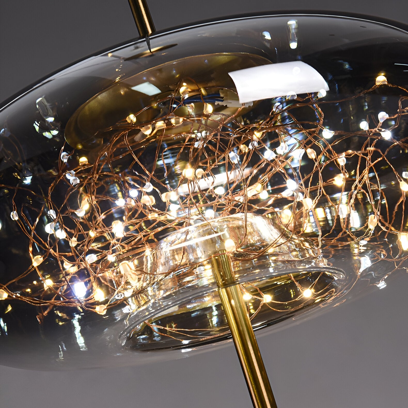 Pendant Light Glass 7.9 in Modern Adjustable Dining Room Kitchen Island Hanging Ceiling Lamp Scandinavian Minimalist Fixture | Thomler