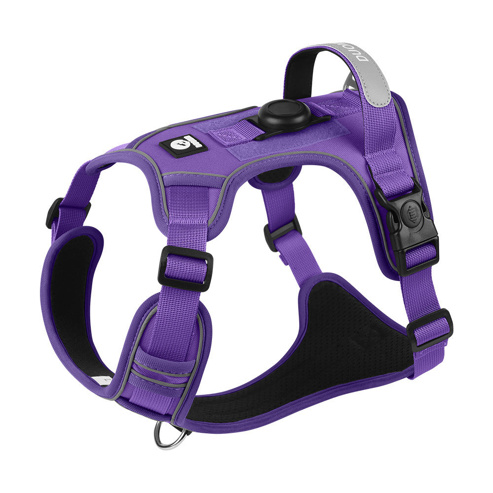 Adjustable Anti-Pull Dog Vest with Front Clip and Reflective Trim for Small to Large Breeds | Thomler
