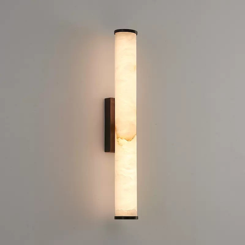 Wall Lamp Marble Copper Up To 31.5 in Warm LED Bedroom Hallway Modern Minimalist Sconce Lighting Fixture | Thomler