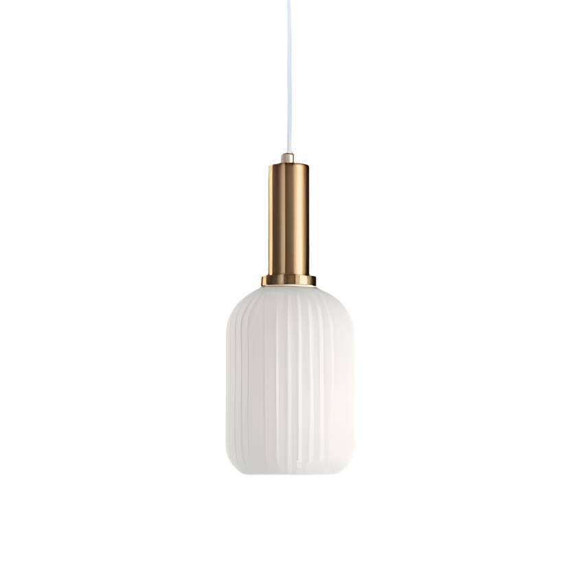 Pendant Light Glass 11.8 in E27 Colored Dining Room Kitchen Island Hanging Ceiling Fixture Vintage Retro | Thomler