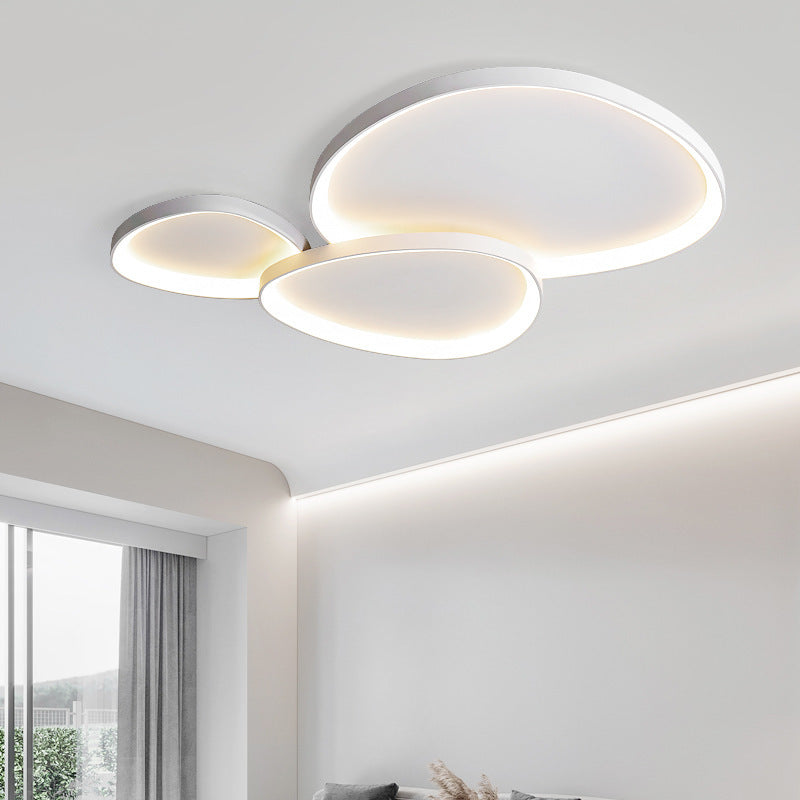 Ceiling Light Aluminium Acrylic LED 90.0 cm White Living Room Bedroom Dining Area Modern Minimalist Lighting | Thomler