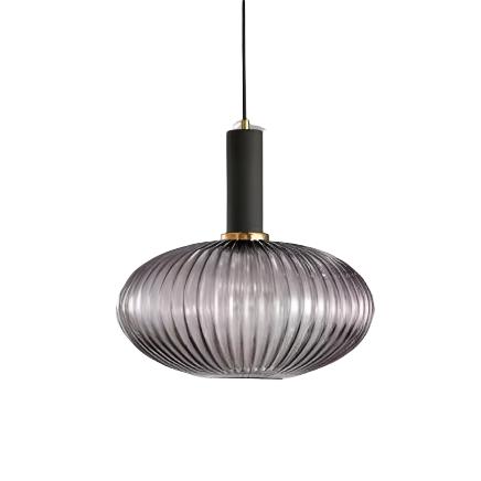 Pendant Light Glass 11.8 in E27 Colored Dining Room Kitchen Island Hanging Ceiling Fixture Vintage Retro | Thomler