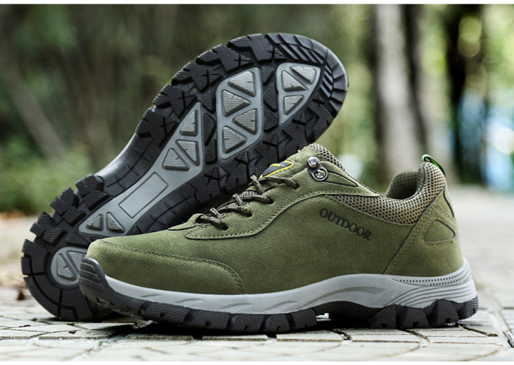 Orthopedic Trail Shoes with Arch Support for Men – Waterproof Cushioned Hiking Footwear for Plantar Fasciitis Relief & All-Terrain Outdoor C | Thomler