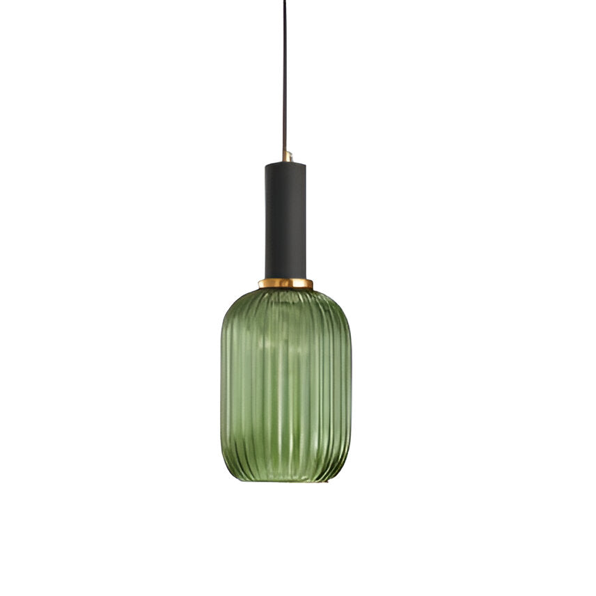 Pendant Light Glass E27 Ø30.0 cm Champagne Dining Room Kitchen Island Hanging Ceiling Lamp Retro Nordic Vintage | Thomler
