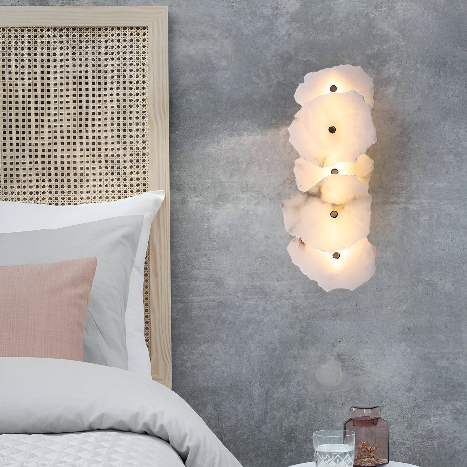 Wall Lamp Marble 5.1 in LED Warm White Hallway Staircase Corridor Modern Decorative Lighting Fixture | Thomler