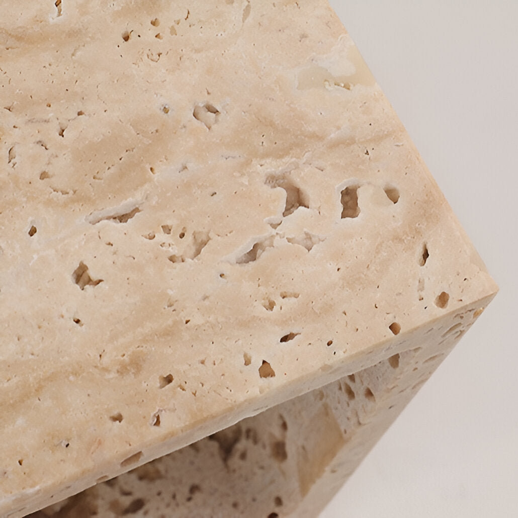 Wall Light Travertine Stone 6.3 in Outdoor Up Down LED Waterproof Garden Patio Fixture Modern Minimalist Exterior Sconce | Thomler