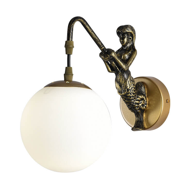 Wall Lamp Metal 10.2 in x 5.9 in Modern Living Room Bedroom LED E26 Fixture Hardwired | Thomler