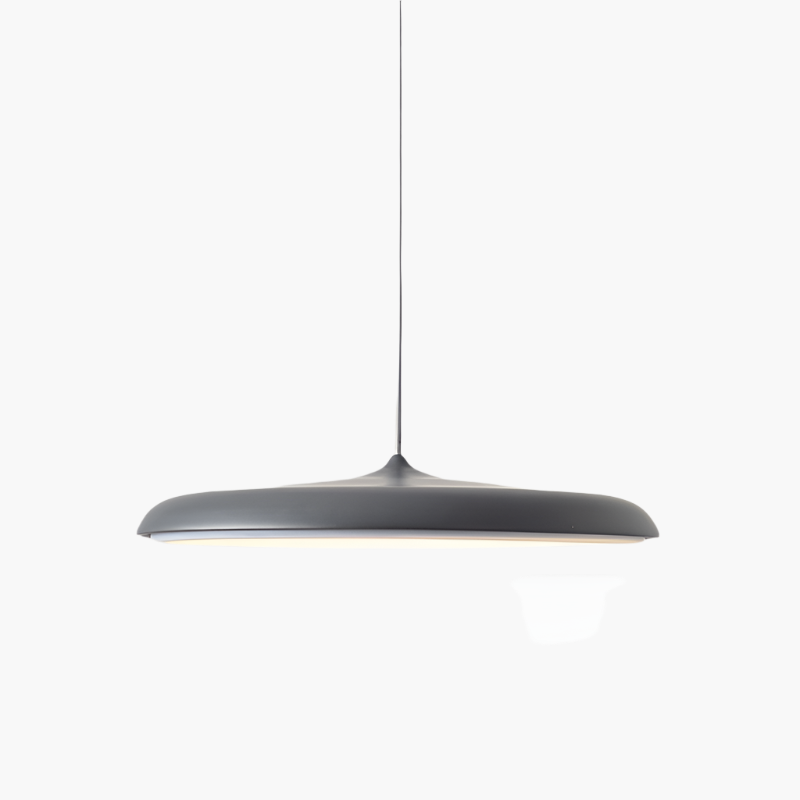 Pendant Light Metal Acrylic LED 25.0 cm Black Dining Room Kitchen Island Hanging Ceiling Lamp Scandinavian Minimalist | Thomler