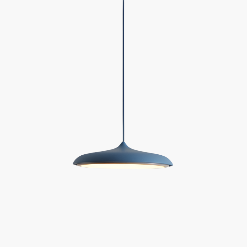 Pendant Light Metal Acrylic LED 25.0 cm Black Dining Room Kitchen Island Hanging Ceiling Lamp Scandinavian Minimalist | Thomler
