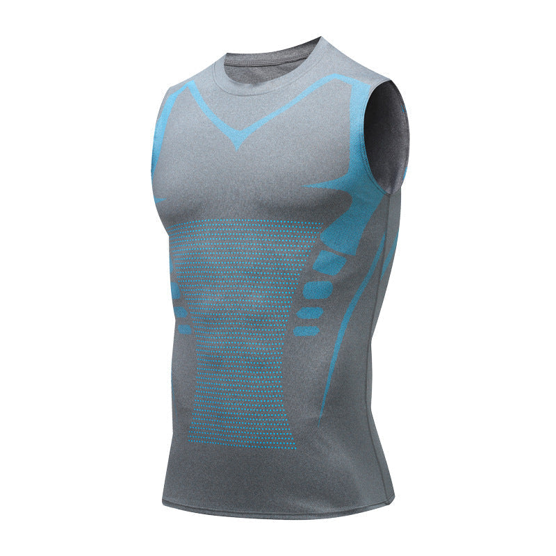 Compression Tank Top with Posture Support for Men & Women – Breathable Body Shaping Undershirt | Thomler