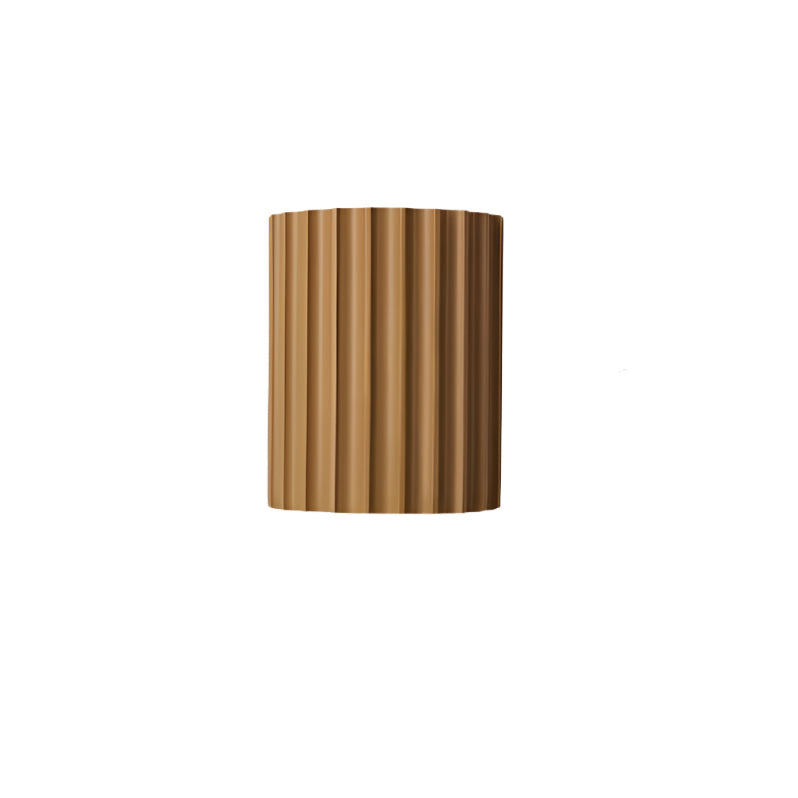 Wall Lamp Resin 16.0 cm Green Wavy Bedroom Hallway Ambient Lighting Nordic Sculptural Accent Light | Thomler