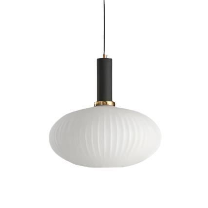 Pendant Light Glass E27 Ø30.0 cm Champagne Dining Room Kitchen Island Hanging Ceiling Lamp Retro Nordic Vintage | Thomler