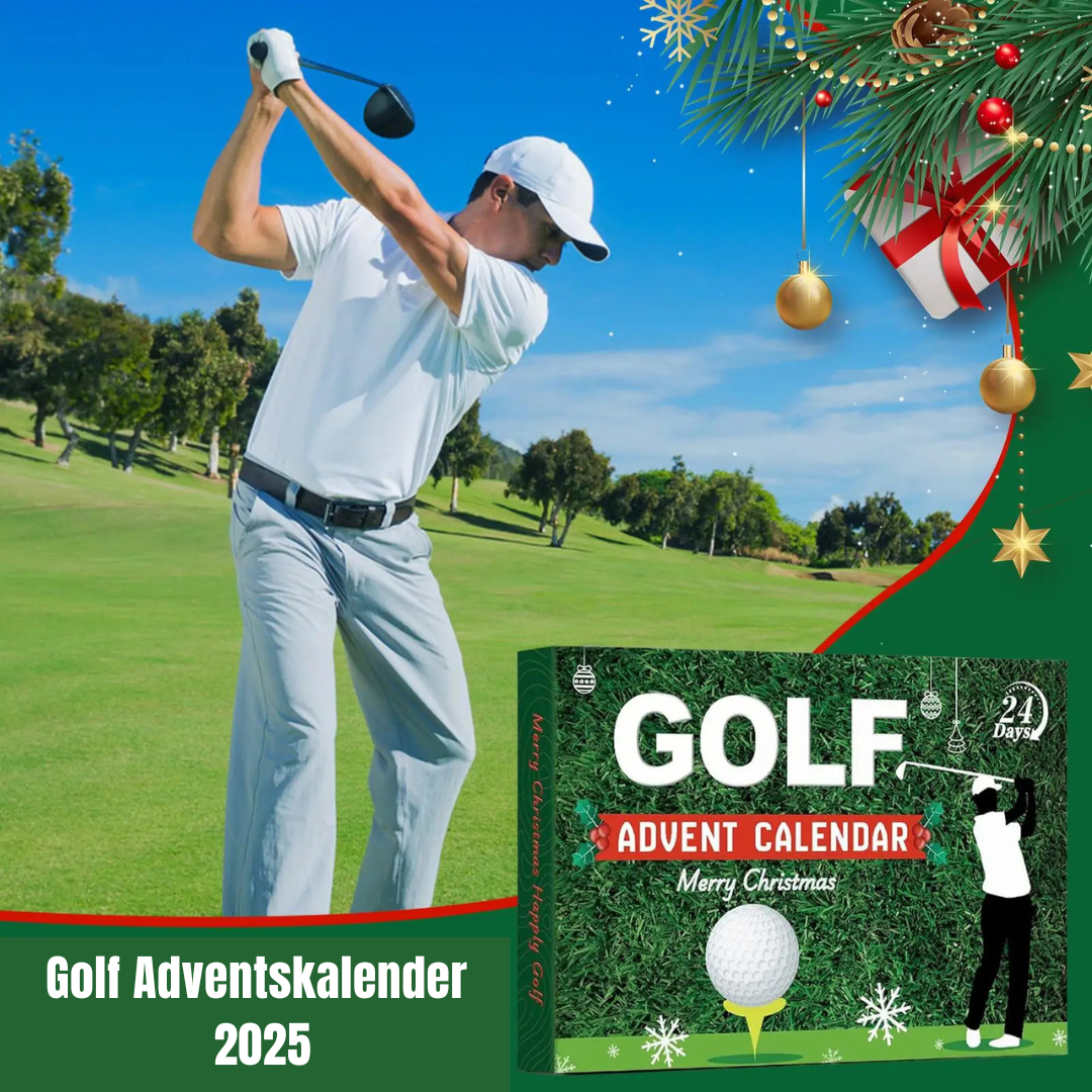 24-Day Golf Accessories Advent Calendar – Tees, Tools & Surprises for Golfers | Thomler