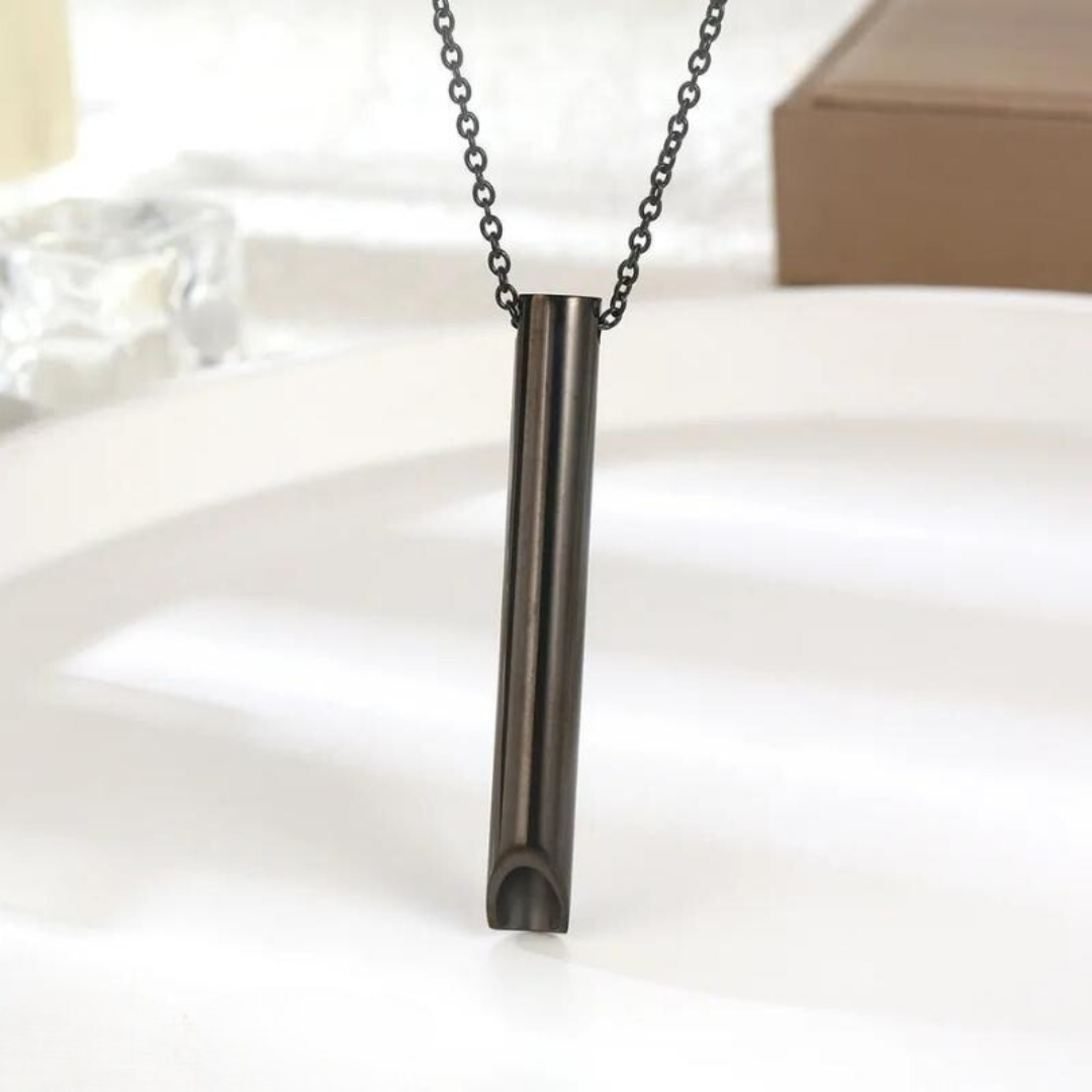 Calming Respiratory Pendant for Healthy Habit Transition – Wearable Breathing Tool for Mindful Relaxation & Stress Relief | Thomler