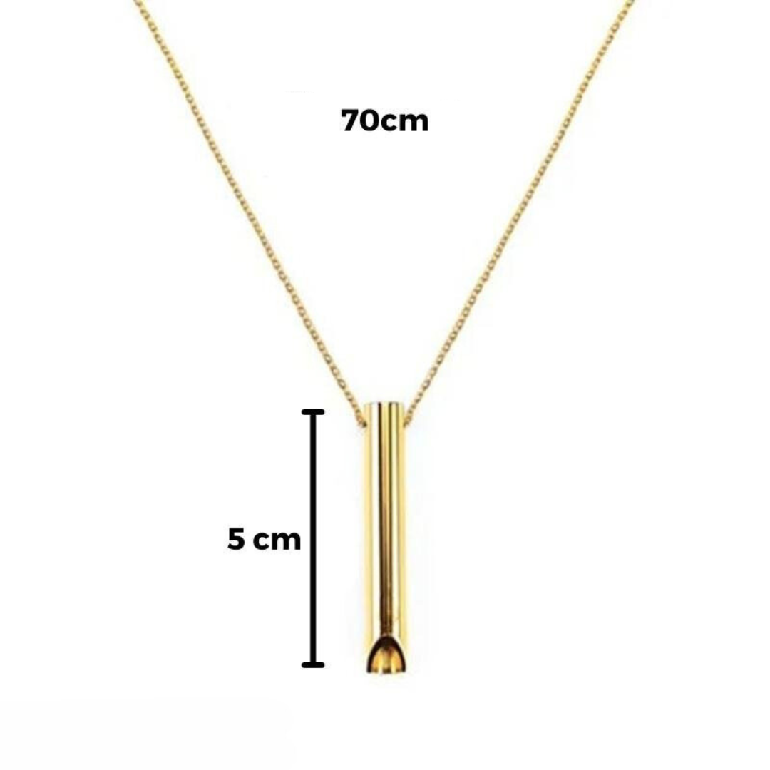 Calming Respiratory Pendant for Healthy Habit Transition – Wearable Breathing Tool for Mindful Relaxation & Stress Relief | Thomler