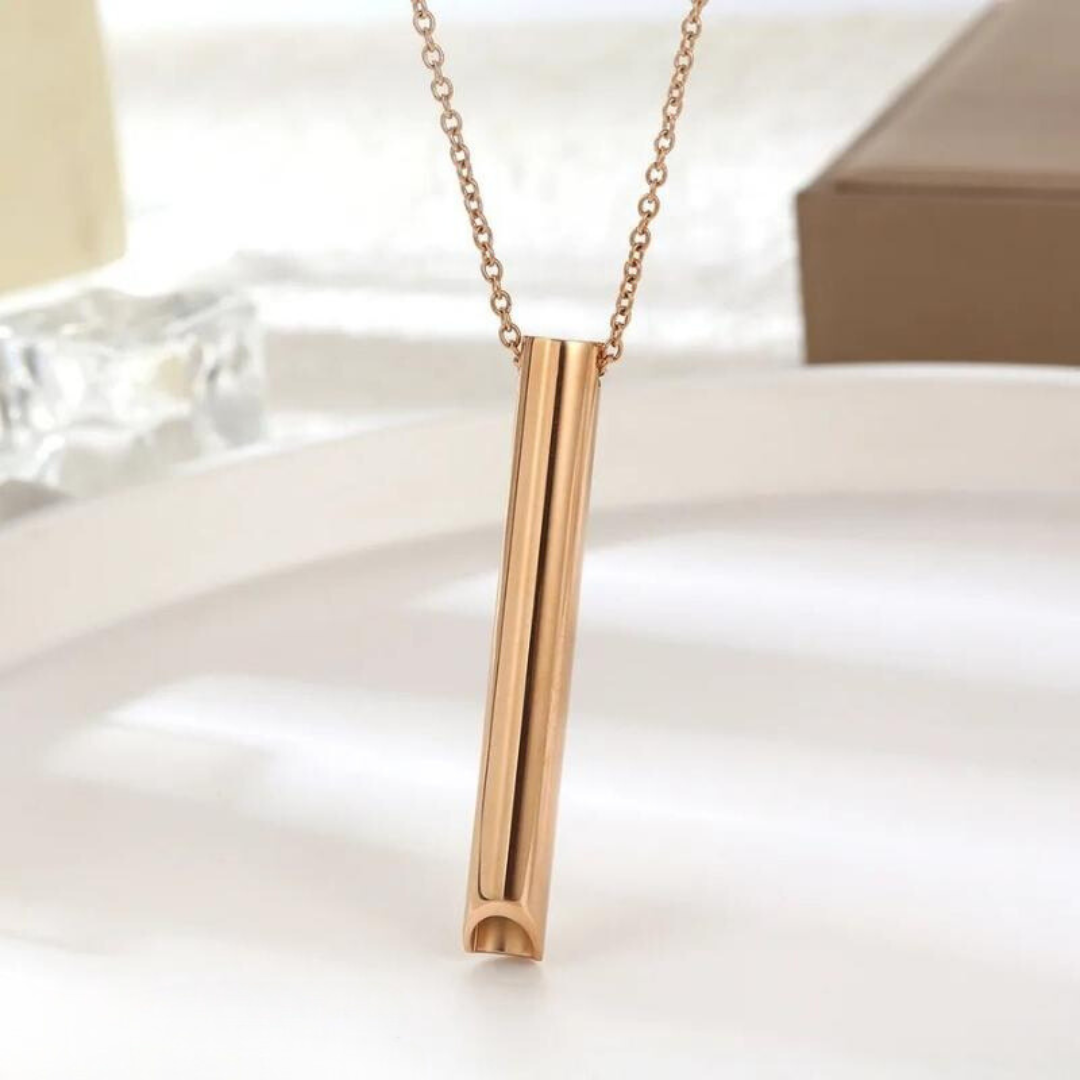 Calming Respiratory Pendant for Healthy Habit Transition – Wearable Breathing Tool for Mindful Relaxation & Stress Relief | Thomler