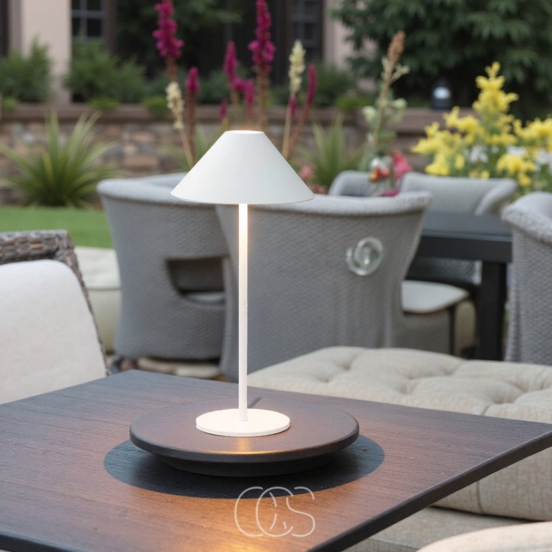 Cordless Touch-Dimming LED Lantern Table Lamp with Rechargeable Battery for Indoor & Outdoor Use | Thomler